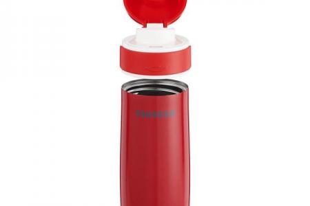 Kubek termiczny SPORT-HOT 320 ml czerwony - GRUNWERG