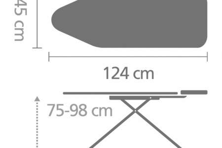Deska do prasowania rozmiar C (124x45 cm) Colour Spots - Brabantia