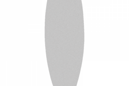 Pokrowiec na deskę do prasowania rozmiar D (135x45cm) Srebrny - Brabantia