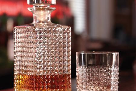 Zestaw 6 szklanek do whisky 380 ml Ambrosia - Luigi Bormioli