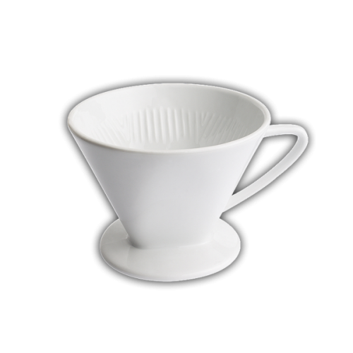 Porcelanowy zaparzacz do kawy drip rozmiar 4 - Weis