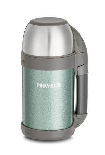 Termos obiadowy Pioneer 1 litr zielony - GRUNWERG