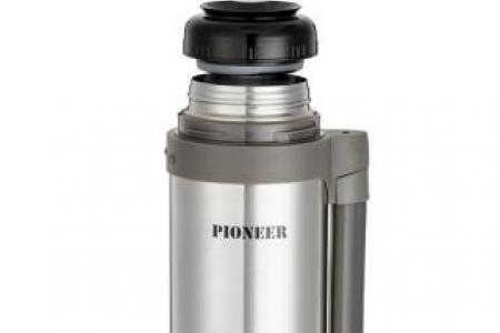 Termos obiadowy Pioneer 1,8 litra stal matowa - GRUNWERG