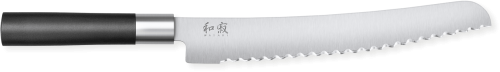 Nóż do pieczywa 23 cm Wasabi Black - KAI