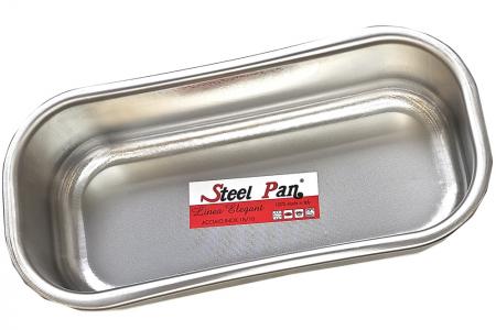 Forma do pieczenia keksów stalowa z nieprzywierającą teksturą 25x11x7 cm – STEEL PAN